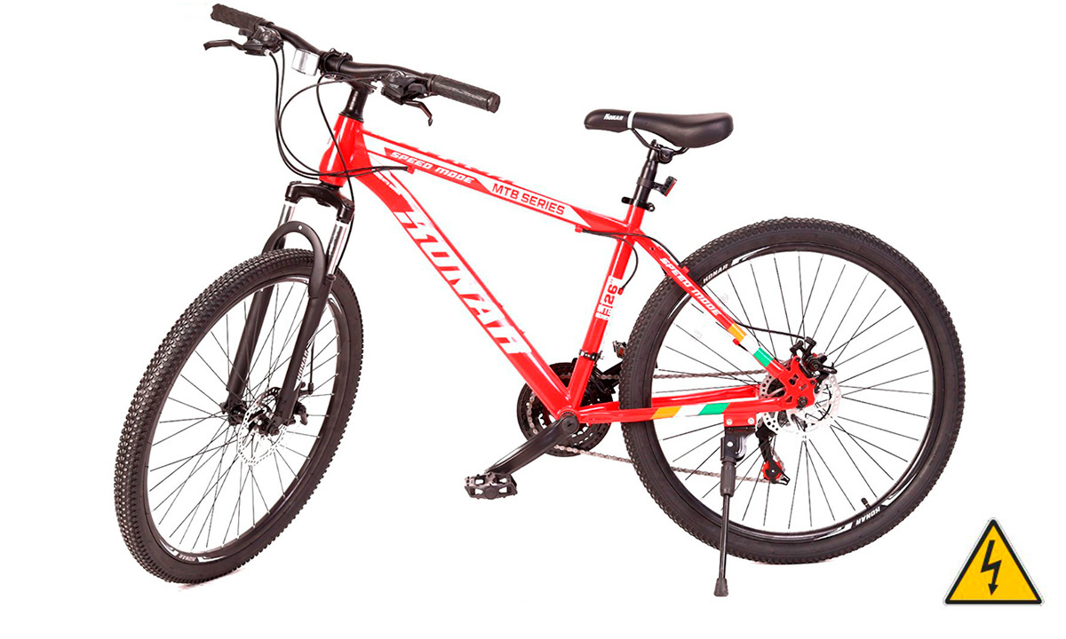 Електровелосипед KONAR KS Pro Team 26" 1000W (2021) 2021 Red 